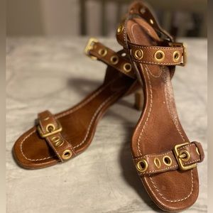 The Original Car Shoe by Prada Group - Grommet Sandal - EU 37/6.5